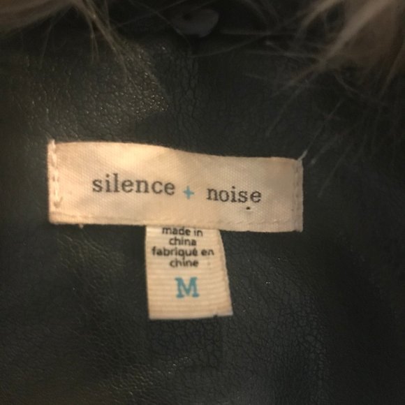 Faux Leather Bomber Jacket - Picture 5 of 11